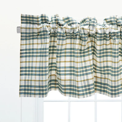 C&F Home Simmons Plaid White Valance Collection 1 C&F Home Simmons Plaid White Valance Collection