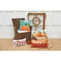 C&F Home 10" X 20" Gobble Thanksgiving Turkey Hooked Throw Pillow 8 C&F Home 10" X 20" Gobble Thanksgiving Turkey Hooked Throw Pillow -C&F Home Sales GUEST 0a943fbb f94e 48a7 9331 3cfe4419f1e6