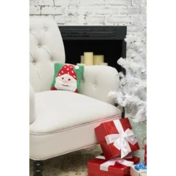 C&F Home Santa Hooked Throw Pillow -C&F Home Sales GUEST 0c066561 12e5 4284 8c10 8ee9f8875469