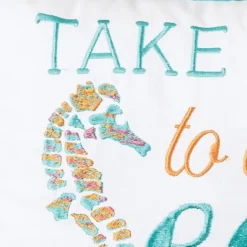 C&F Home Take Me To The Sea Embroidered Throw Pillow 10 C&F Home Take Me To The Sea Embroidered Throw Pillow -C&F Home Sales GUEST 23e8e150 6e22 468b a095 c65d114ded9e