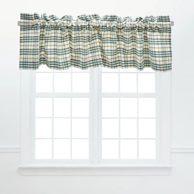 C&F Home Simmons Plaid White Valance Collection 4 C&F Home Simmons Plaid White Valance Collection - Image 4