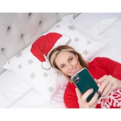 C&F Home 20" X 30" Santa Hat Christmas Holiday Pillowcase -C&F Home Sales GUEST 352b5137 90ff 490a 964e 512e4391f196