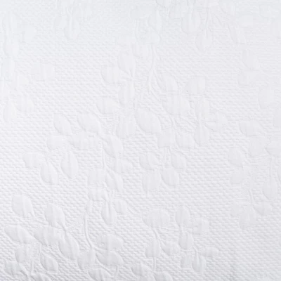 C&F Home 26" X 26" Jardin Matelasse Euro Sham 4 C&F Home 26" X 26" Jardin Matelasse Euro Sham - Image 4