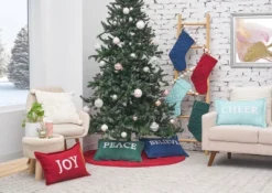 C&F Home Christmas Jolly Solid Typographical Decorative Throw Pillows -C&F Home Sales GUEST 3db3998c b745 4501 b5a0 9e3edf8fb782
