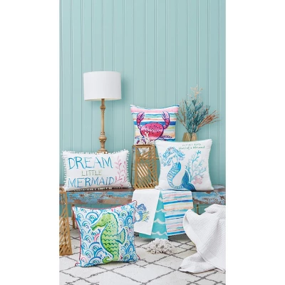 C&F Home Mermaid Garden Soul Of A Gypsy Embroidered Pillow 2 C&F Home Mermaid Garden Soul Of A Gypsy Embroidered Pillow - Image 2