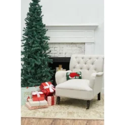 C&F Home 6" X 12" HoHoHo Hat Hooked Petite Christmas Holiday Throw Pillow -C&F Home Sales GUEST 40d992e7 29f5 482d a184 55992edcf72f