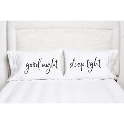 C&F Home Goodnight Sleeptight Pillowcase Set 1 C&F Home Goodnight Sleeptight Pillowcase Set
