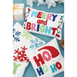 C&F Home Hohoho Hooked Throw Pillow -C&F Home Sales GUEST 449d3574 9619 4588 a25b e145e40605c6