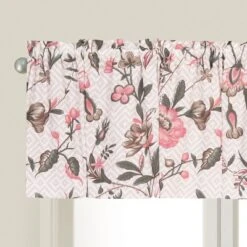 C&F Home Sales 11 C&F Home Blair Garden Cotton Beige Valance Window Treatment