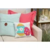 C&F Home 12" X 12" Easter Eggs Hooked Throw Pillow