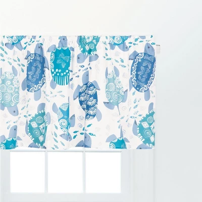 C&F Home Turtle Bay Valance Set Of 2 2 C&F Home Turtle Bay Valance Set Of 2 - Image 2