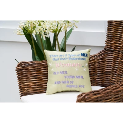 C&F Home 3 Types Throw Pillow 1 C&F Home 3 Types Throw Pillow