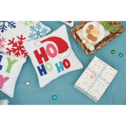 C&F Home Hohoho Hooked Throw Pillow