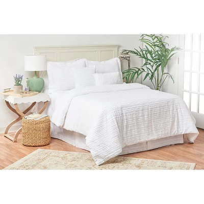 C&F Home 26 X 26 Eyelashes White Euro Sham 1 C&F Home 26 X 26 Eyelashes White Euro Sham