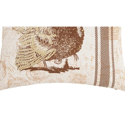 C&F Home 18" X 18" Thanksgiving Turkey Printed Throw Pillow 2 C&F Home 18" X 18" Thanksgiving Turkey Printed Throw Pillow - Image 2
