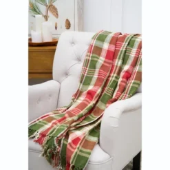 C&F Home Red Green Plaid 50" X 60" Throw Blanket -C&F Home Sales GUEST 5fa54dc3 1a7f 4dbe a55e 74baf56063d4