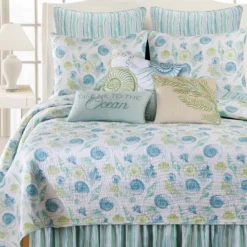 C&F Home 26" X 26" St. Augustine Blue Green Beach Coastal Euro Sham 6 C&F Home 26" X 26" St. Augustine Blue Green Beach Coastal Euro Sham -C&F Home Sales GUEST 5fd0d0ba 5c38 4380 b78b 84b726daa7c6