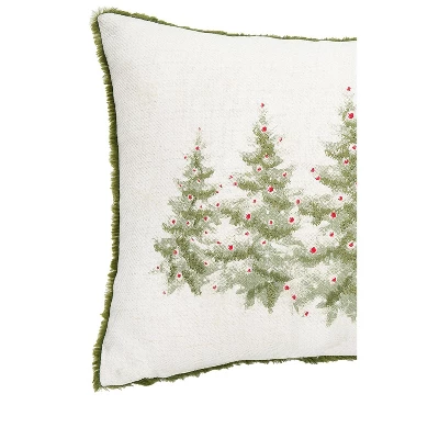 C&F Home Winter Trees 13" X 20" Embellished Throw Pillow 1 C&F Home Winter Trees 13" X 20" Embellished Throw Pillow