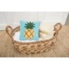 C&F Home 8" X 8" Pineapple Hooked Petite Throw Pillow
