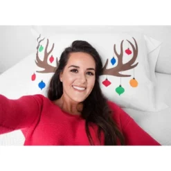 C&F Home 20" X 30" Reindeer Ornament Christmas Holiday Pillowcase 8 C&F Home 20" X 30" Reindeer Ornament Christmas Holiday Pillowcase -C&F Home Sales GUEST 7b39dba0 a32d 4a52 b554 c510111b158d