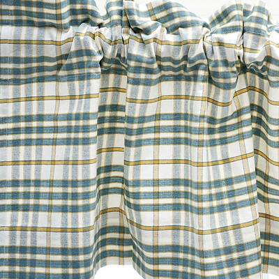 C&F Home Simmons Plaid White Valance Collection 2 C&F Home Simmons Plaid White Valance Collection - Image 2
