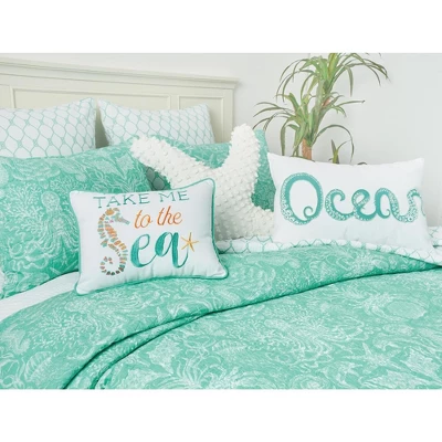 C&F Home Take Me To The Sea Embroidered Throw Pillow 2 C&F Home Take Me To The Sea Embroidered Throw Pillow - Image 2