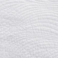 C&F Home 26" X 26" Tranquil Waves White Euro Sham -C&F Home Sales GUEST 82128c18 b30e 4b87 a138 7e7620c52b01