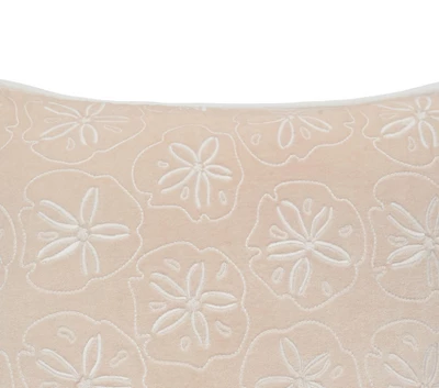 C&F Home Sand Dollar Velvet Pillow 1 C&F Home Sand Dollar Velvet Pillow