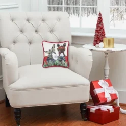 C&F Home 8" X 8" Christmas Donkey Petite Printed Throw Pillow -C&F Home Sales GUEST 84bc316e 5f32 4744 8f13 68e9b7178203