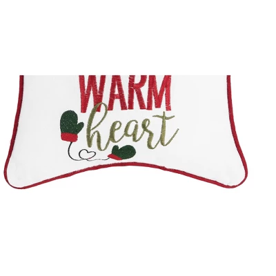 C&F Home Cold Hands Warm Heart Embroidered Throw Pillow 2 C&F Home Cold Hands Warm Heart Embroidered Throw Pillow - Image 2