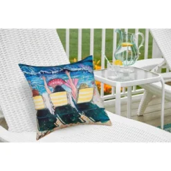 C&F Home 18" X 18" Mermaid Beach Party Indoor/Outdoor Throw Pillow -C&F Home Sales GUEST 9202181a 5503 4da4 976a e026b81d1968