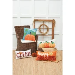 C&F Home 10" X 20" Gobble Thanksgiving Turkey Hooked Throw Pillow 7 C&F Home 10" X 20" Gobble Thanksgiving Turkey Hooked Throw Pillow -C&F Home Sales GUEST 943ca219 aeee 423f 9c28 22e1751cace0