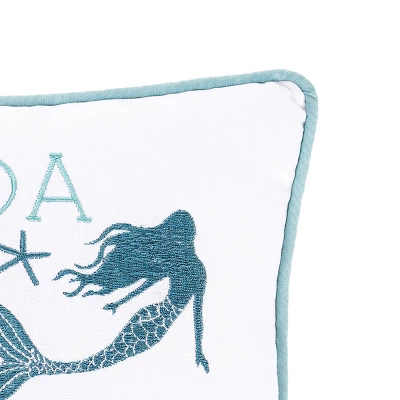C&F Home 10" X 10" Not A Mermaid Embroidered Throw Pillow 1 C&F Home 10" X 10" Not A Mermaid Embroidered Throw Pillow