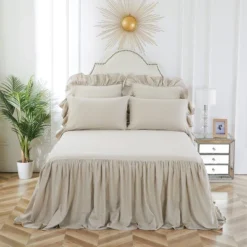 C&F Home Ruffled 20" X 30" Standard Pillowcase Natural 6 C&F Home Ruffled 20" X 30" Standard Pillowcase Natural -C&F Home Sales GUEST ab2cbc05 53e7 40d6 912a 5d9fe10f0b74 1
