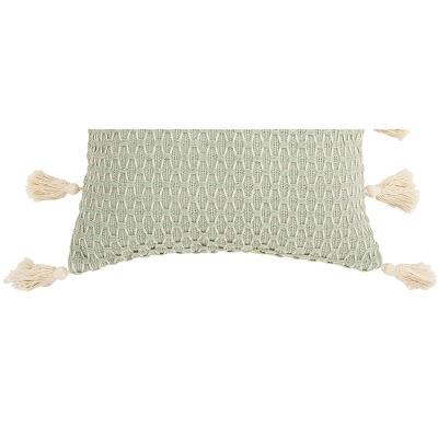 C&F Home Seaglass Textured Diamond Woven Throw Pillow 2 C&F Home Seaglass Textured Diamond Woven Throw Pillow - Image 2