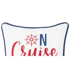 C&F Home On Cruise Control Embroidered Throw Pillow