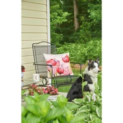 C&F Home 18" X 18" Tulips Indoor/Outdoor Throw Pillow -C&F Home Sales GUEST ad449d06 f869 4c0d b03f a8da662a0d89