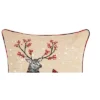 C&F Home Deer Embroidered And Printed Throw Pillow