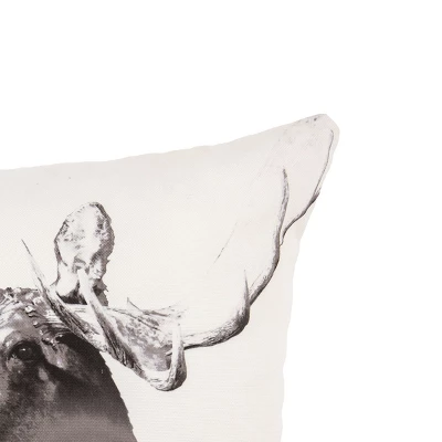 C&F Home Moose Forest Indoor And Outdoor Throw Pillow 2 C&F Home Moose Forest Indoor And Outdoor Throw Pillow - Image 2