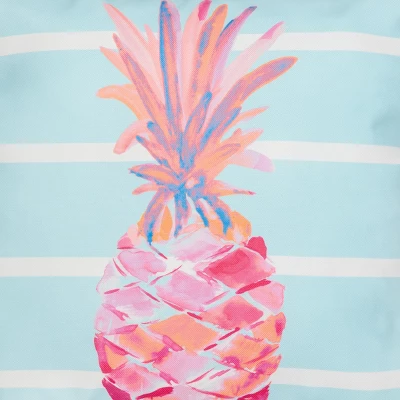 C&F Home 18" X 18" Palm Beach Tropical Pineapple Indoor/Outdoor Throw Pillow 2 C&F Home 18" X 18" Palm Beach Tropical Pineapple Indoor/Outdoor Throw Pillow - Image 2