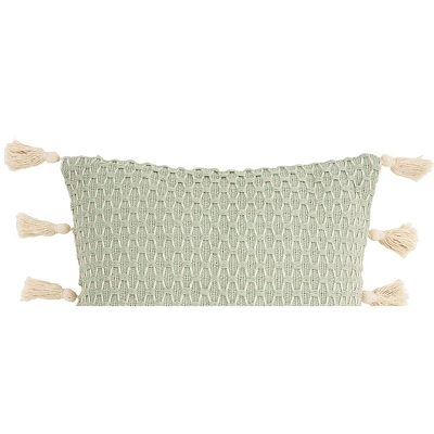 C&F Home Seaglass Textured Diamond Woven Throw Pillow 1 C&F Home Seaglass Textured Diamond Woven Throw Pillow