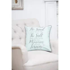 C&F Home 18" X 18" Memories Forever Embroidered Pillow