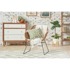 C&F Home 18" X 18" Lily Sage Geometric Throw Pillow -C&F Home Sales GUEST c57a4c5c 6416 43c6 9716 a5a1906b2339