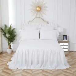 C&F Home Ruffled Standard Pillowcase White -C&F Home Sales GUEST d5ebe199 bab6 4ba7 9b8f 44e2580632d6