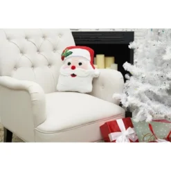 C&F Home St. Nick Shaped Hooked Throw Pillow -C&F Home Sales GUEST de090cb8 df5f 4b0f 98ba 7535d94a3249