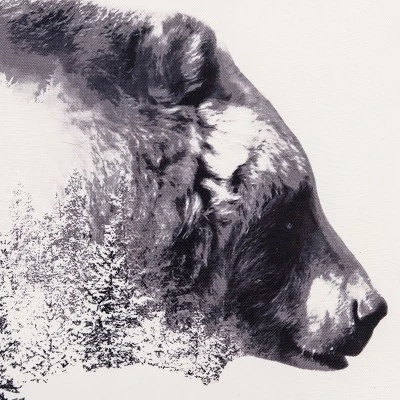 C&F Home Bear Forest Indoor And Outdoor Throw Pillow 3 C&F Home Bear Forest Indoor And Outdoor Throw Pillow - Image 3