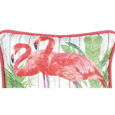 C&F Home 8" X 8" Flamingo Paradise Petite Printed Throw Pillow 1 C&F Home 8" X 8" Flamingo Paradise Petite Printed Throw Pillow