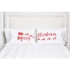 C&F Home 20" X 30" Merry Christmas Pillowcase Set
