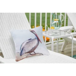 C&F Home 18" X 18" Pelican Indoor/Outdoor Throw Pillow -C&F Home Sales GUEST f2a7ca87 0e5f 4b71 b988 51eeb1549d24