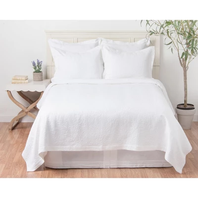 C&F Home 26" X 26" Jardin Matelasse Euro Sham 2 C&F Home 26" X 26" Jardin Matelasse Euro Sham - Image 2
